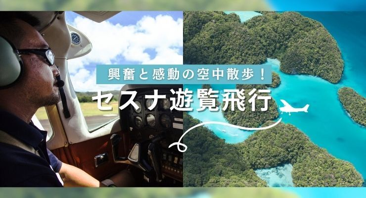 セスナ遊覧飛行